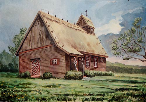 Kirche in Born a. Dar�